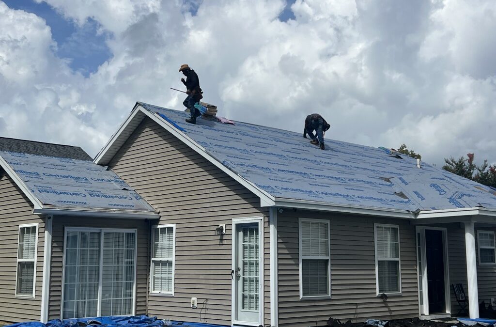 Roof Replacement in Lakes of Summerville